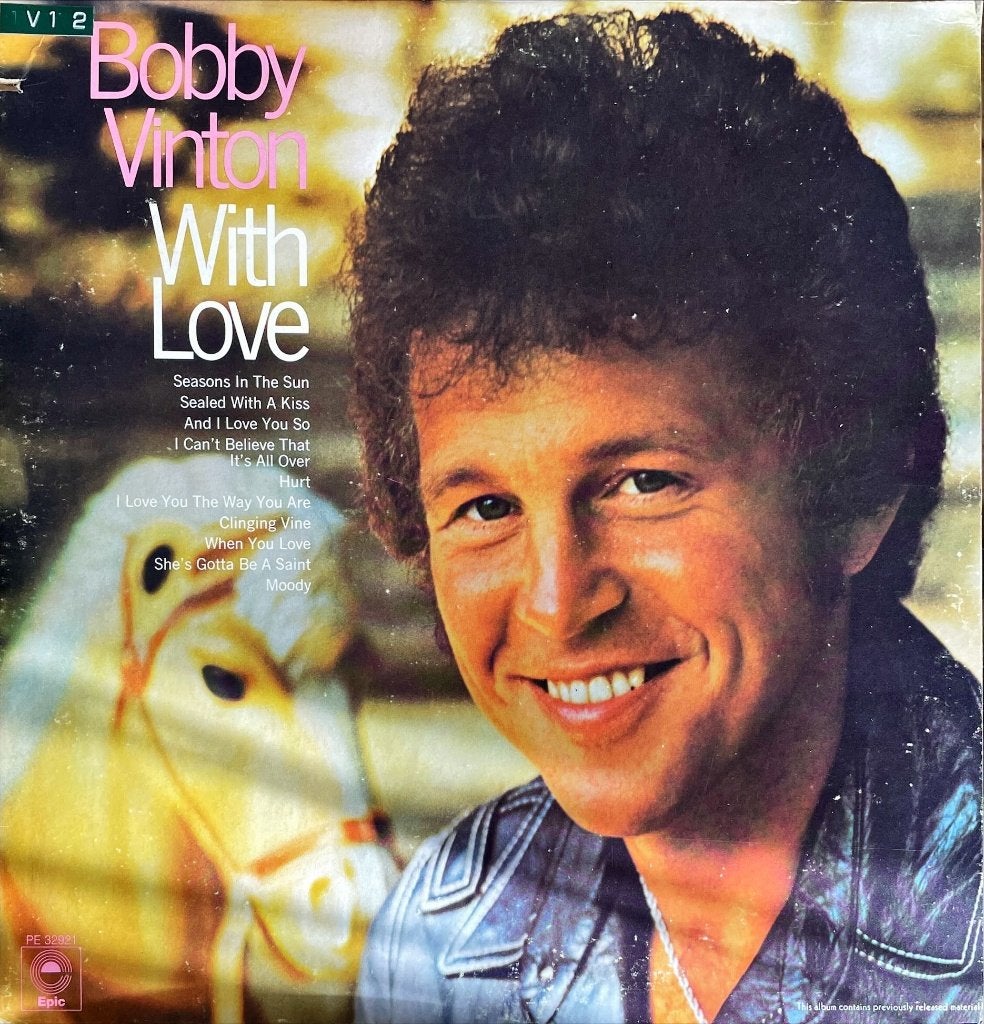 Bobby Vinton - With Love, Cd's en Dvd's, LP, Gebruikt, Pop, Ophalen of Verzenden
