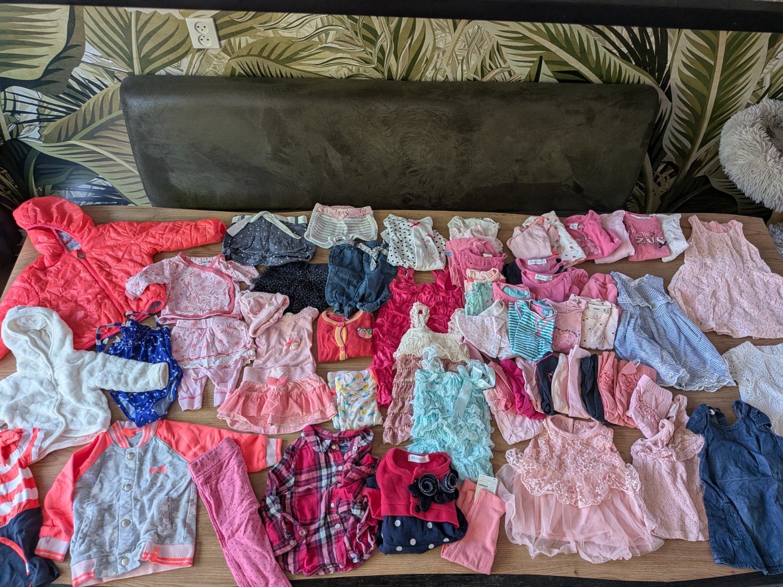 60+ items Babykleding Meisjes Maat 50 t/m 80, Ophalen of Verzenden, Zo goed als nieuw