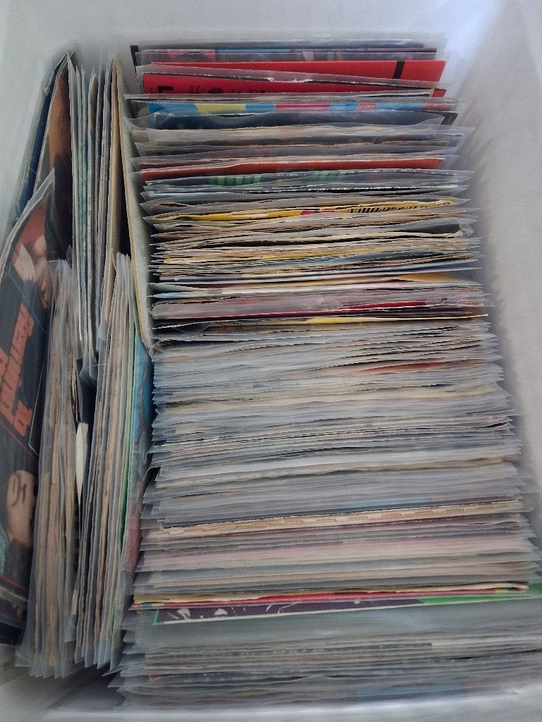 circa 7000 singels, Ophalen, Gebruikt, 7 inch, Pop