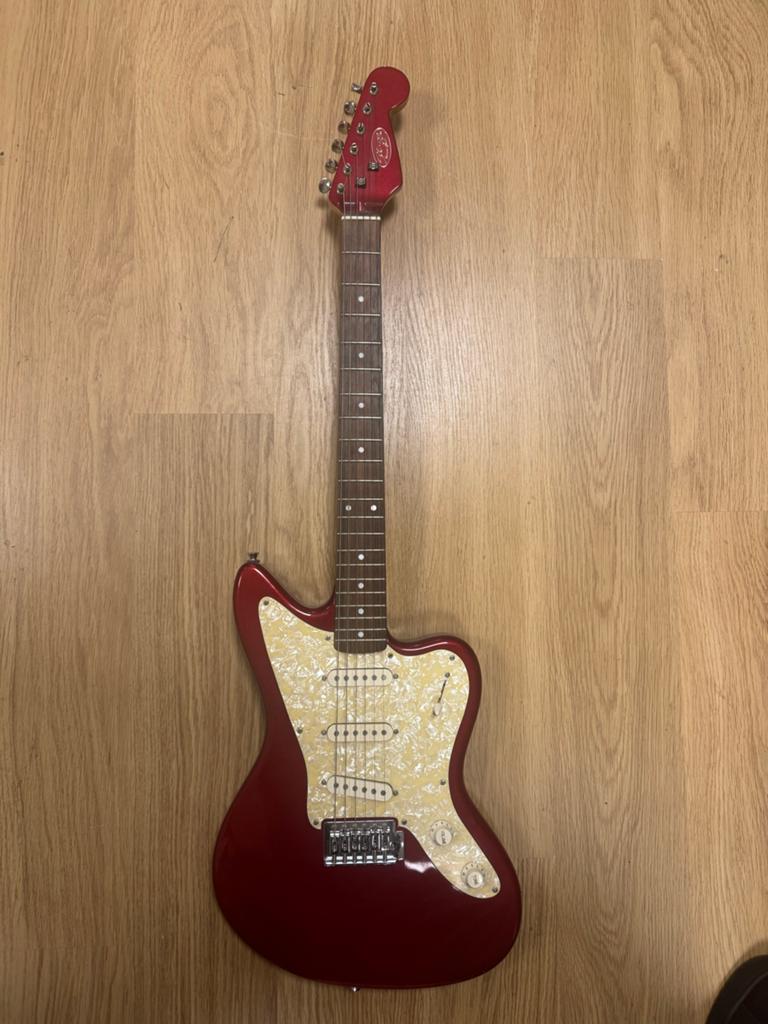 Stagg Jazzmaster Solid Body Gitaar - Zo goed als nieuw, Ophalen of Verzenden, Zo goed als nieuw, Solid body, Overige merken