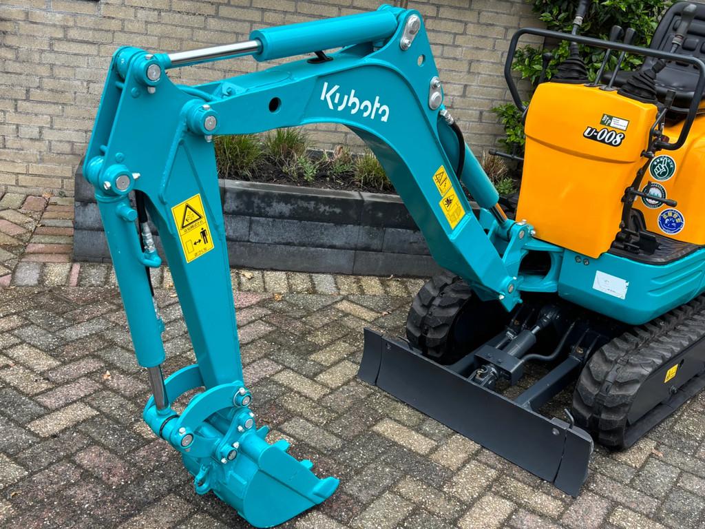 Kubota U-008 gebruikte diesel minigraver 008 381uur, Graafmachine