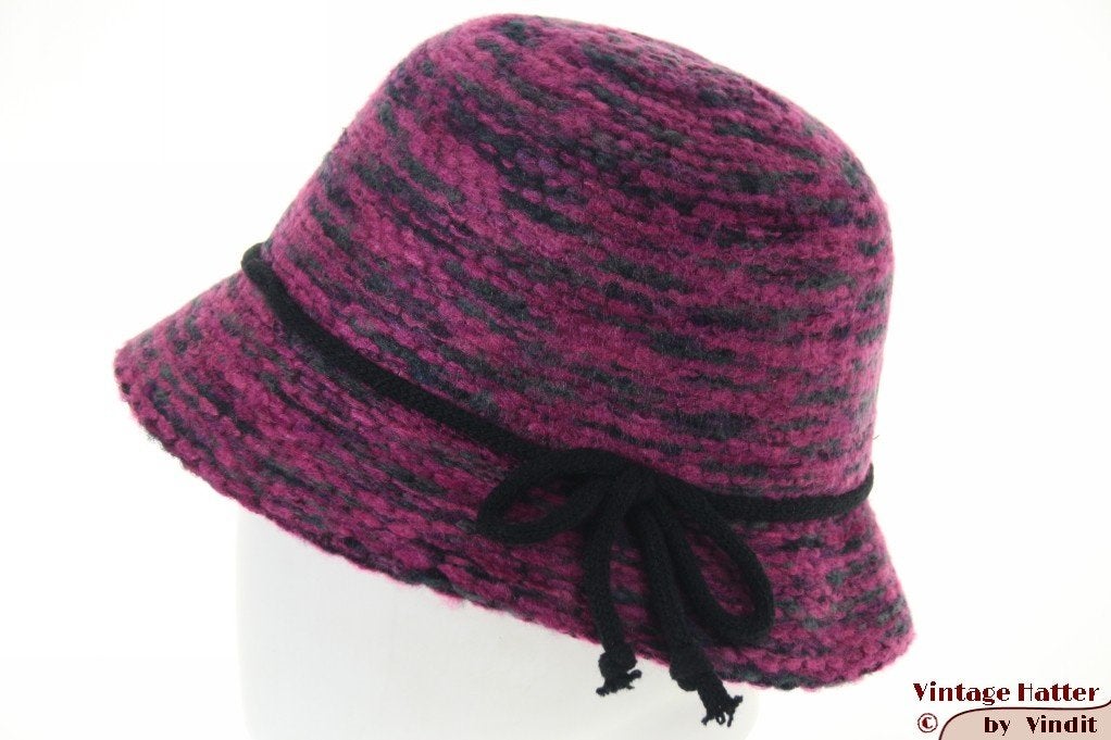 cloche Dames winter dophoed Hawkins paars 54-58 nieuw 1 size, Hoed, Hawkins, Nieuw, One size fits all
