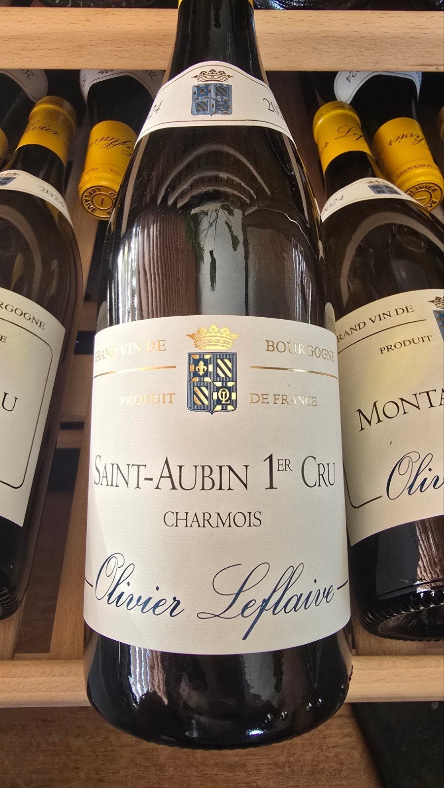 Olivier Leflaive Saint-Aubin 1er Cru Charmois 2024, Verzamelen, Frankrijk, Nieuw, Ophalen of Verzenden, Witte wijn