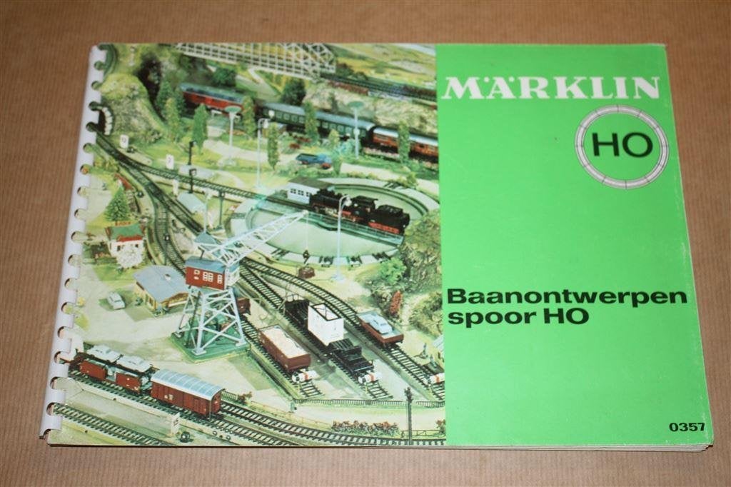 Catalogus - Märklin Baanontwerpen Spoor HO - Ca 1965, Wisselstroom, Gebruikt, Wagon, Ophalen of Verzenden