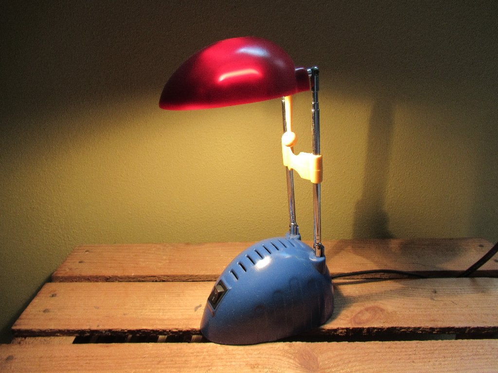 Retro Vintage tafellamp Jaren 80/ 90 Memphis style, Ophalen of Verzenden, Huis en Inrichting