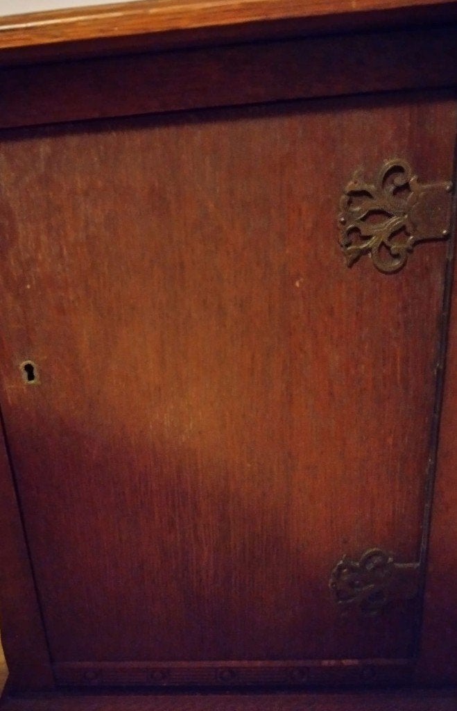 Buro, Huis en Inrichting, Bureaus, Ophalen, Gebruikt, Hout, Secretaire