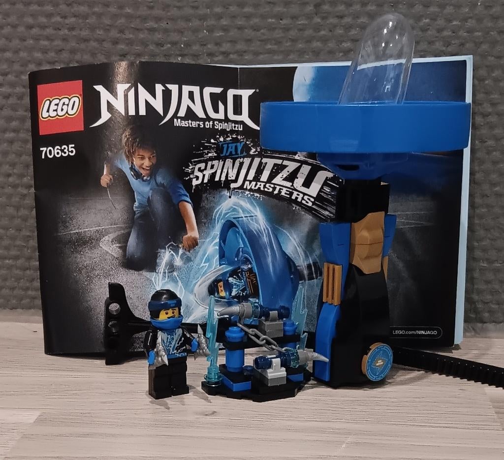 lego jay spinjitzu meester 70635, Gebruikt, Lego, Ophalen of Verzenden, Losse stenen