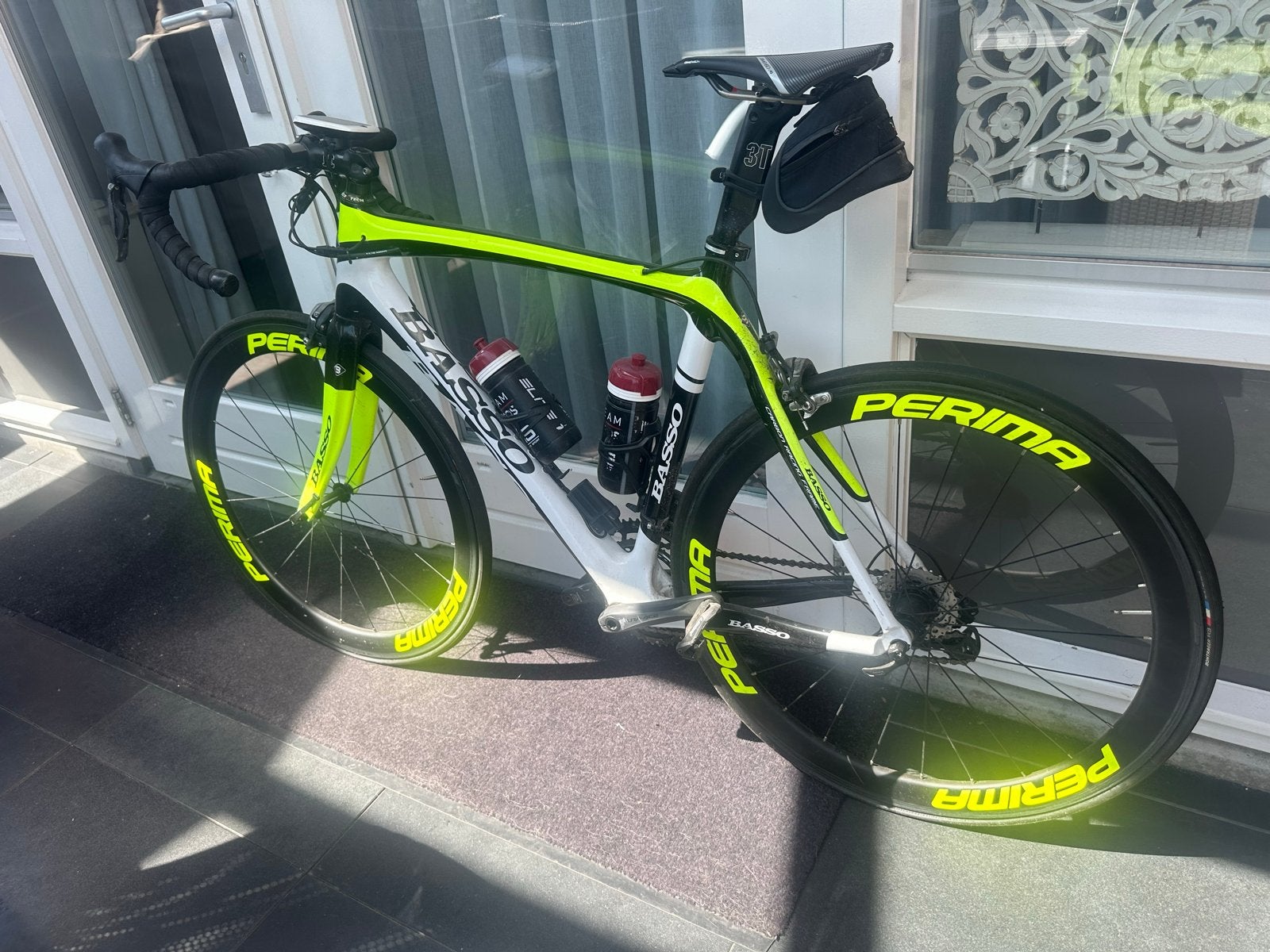 Basso racefiets  met Dura-Ace afmontage elektrisch gesch., Gebruikt, Carbon, Overige maten, Meer dan 20 versnellingen