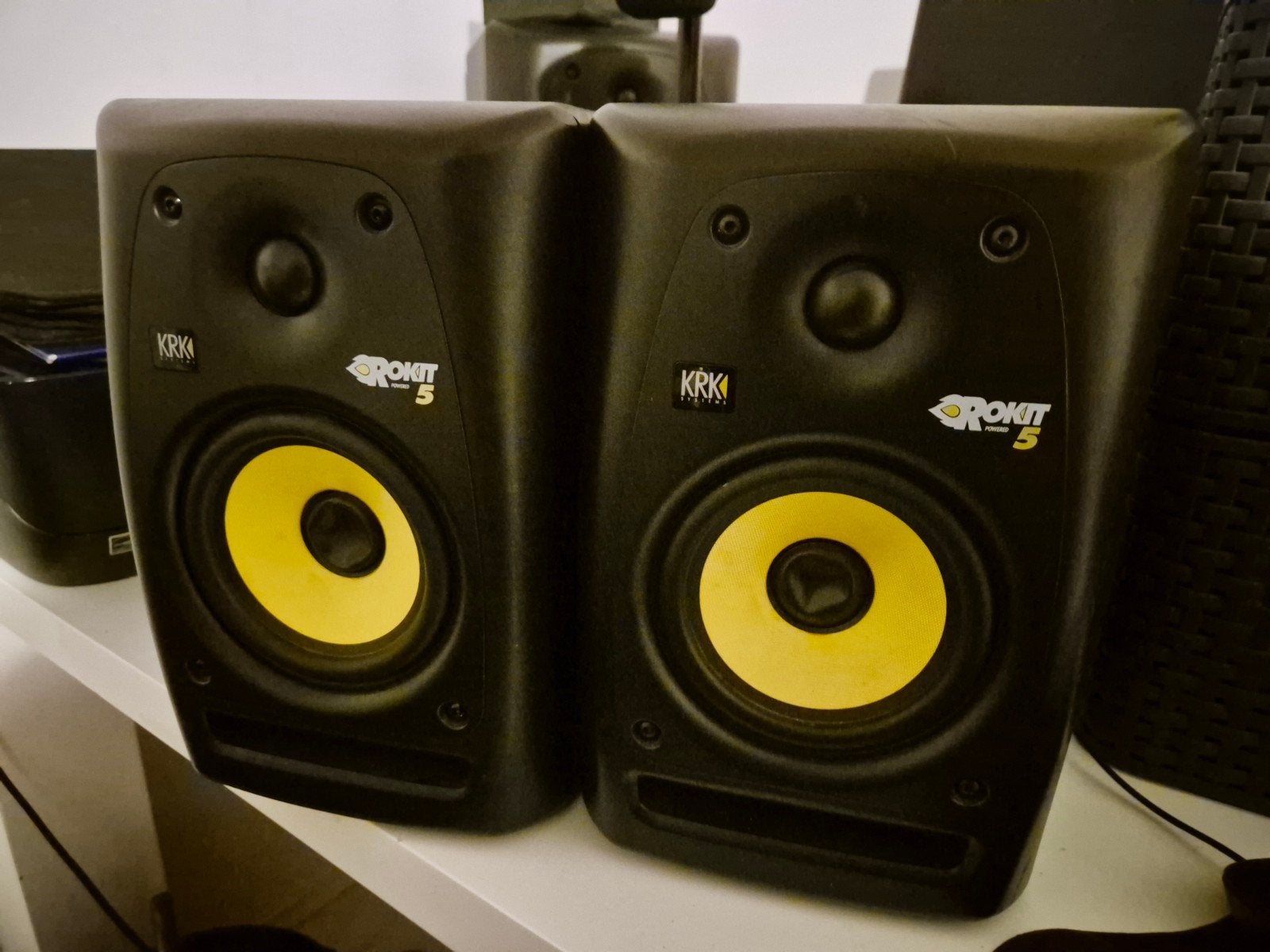 KRK ROKIT 5 Studiomonitoren - Gebruikt maar in topstaat, Ophalen of Verzenden, Gebruikt, Studiomonitor, KRK