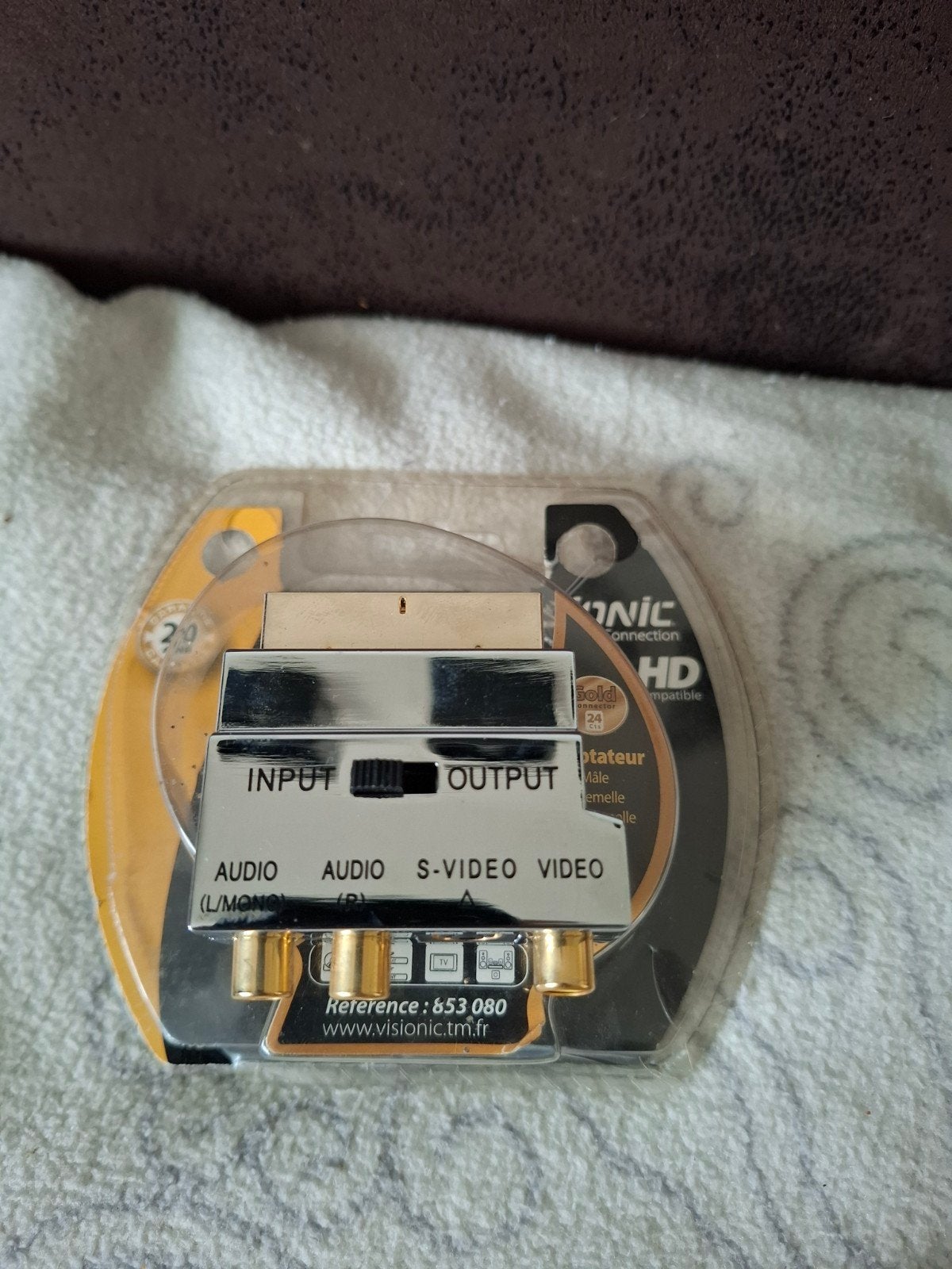 SCART naar RCA/S-Video Adapter - Visionic, Ophalen of Verzenden, Nieuw, Minder dan 2 meter, Overige kabels