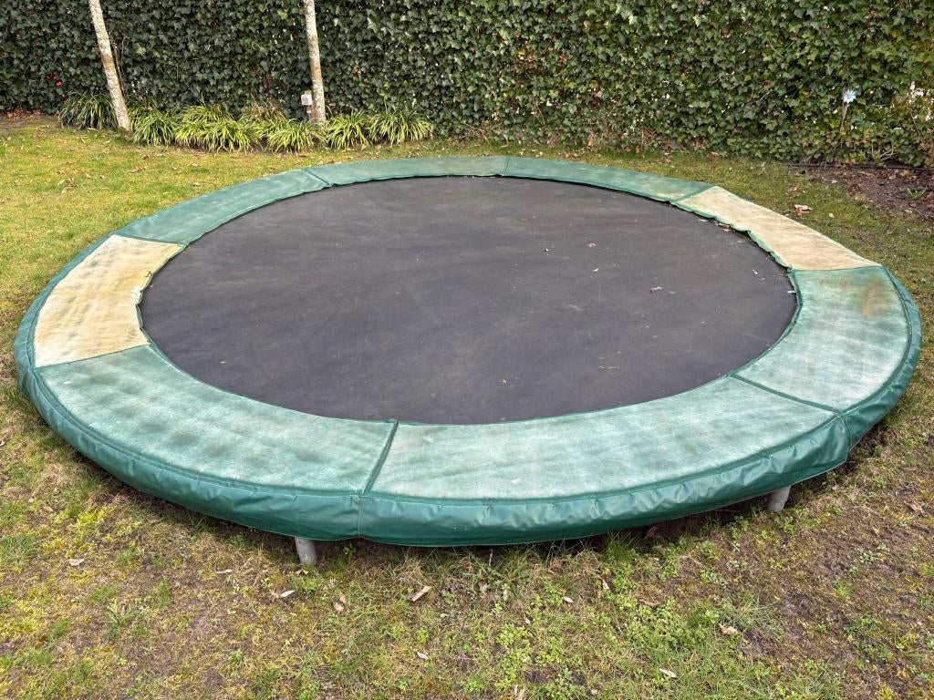 trampoline 366 cm, Kinderen en Baby's, Speelgoed | Buiten | Trampolines, Gebruikt, Ophalen