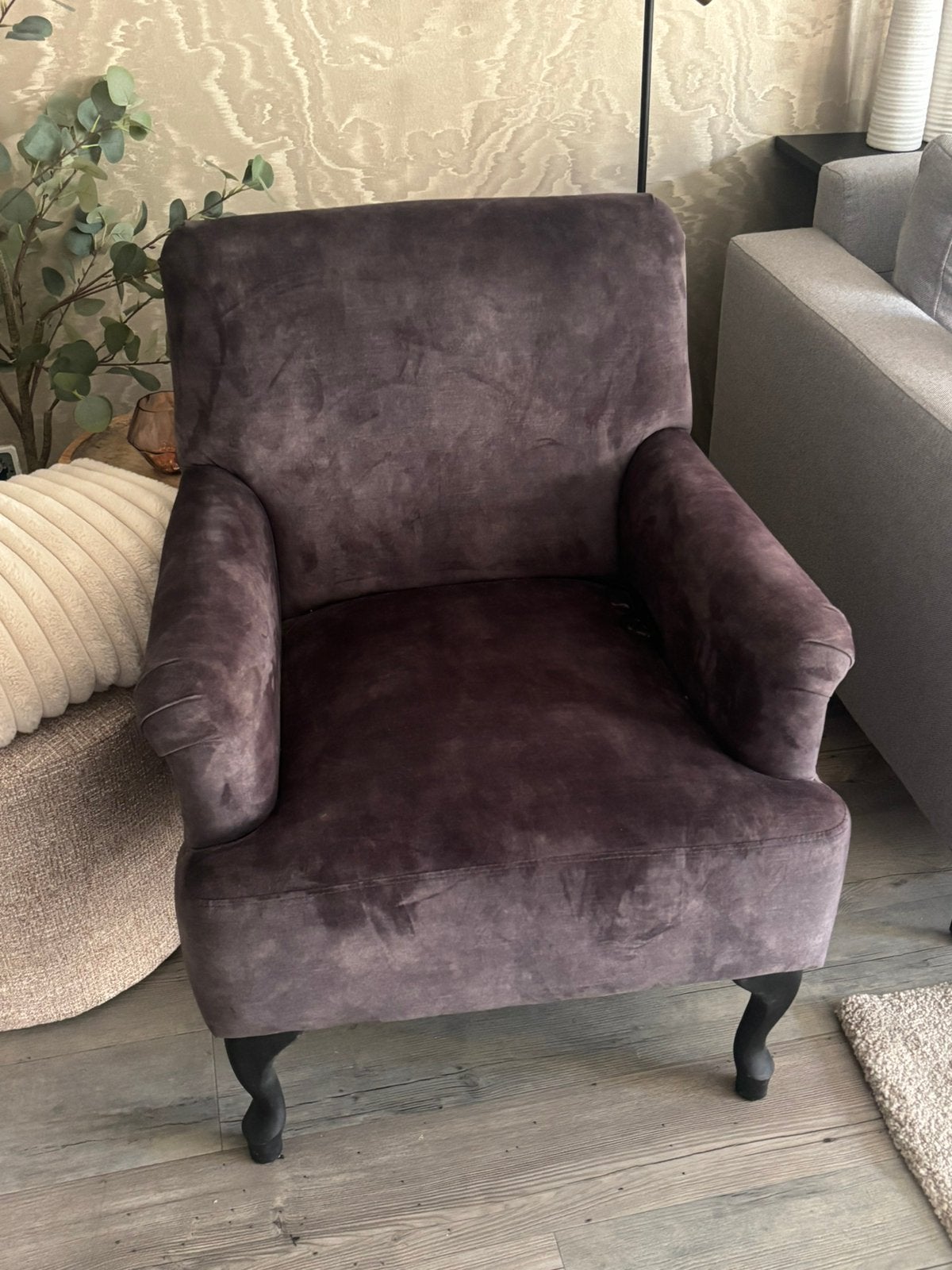 Mooie fauteuil/stoel- nieuwstaat, Huis en Inrichting, Ophalen, Gebruikt, Stof, 75 tot 100 cm