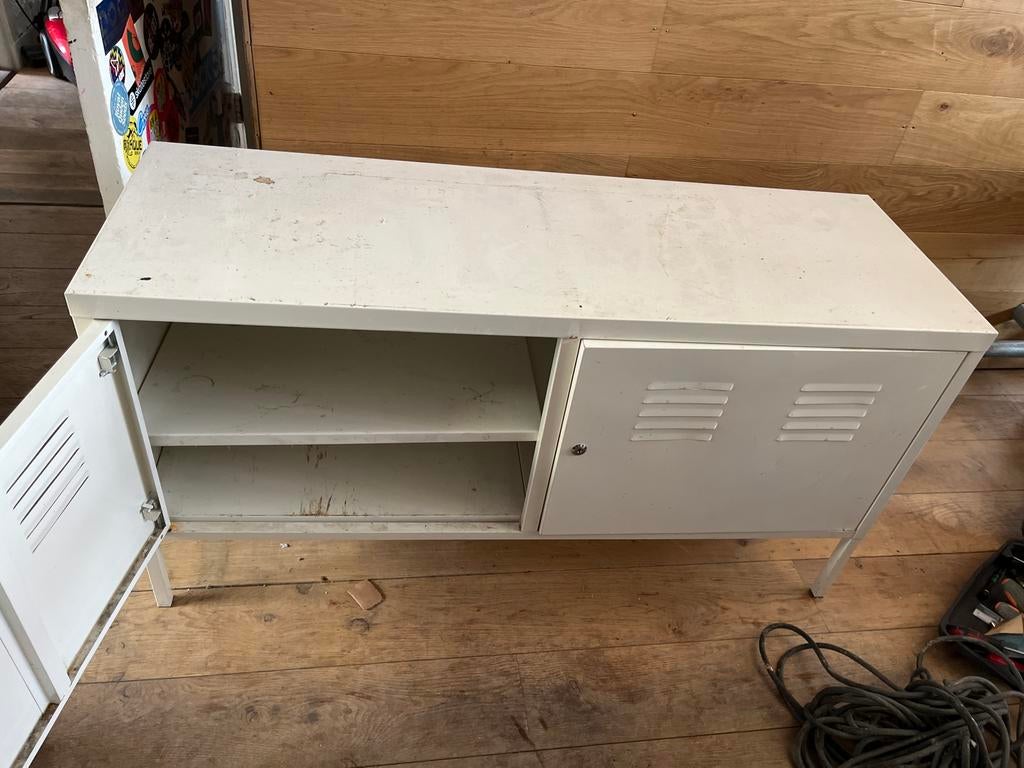Wit IKEA kastje 120x60x40 cm geen plek voor doet het prima, Ophalen of Verzenden, Gebruikt