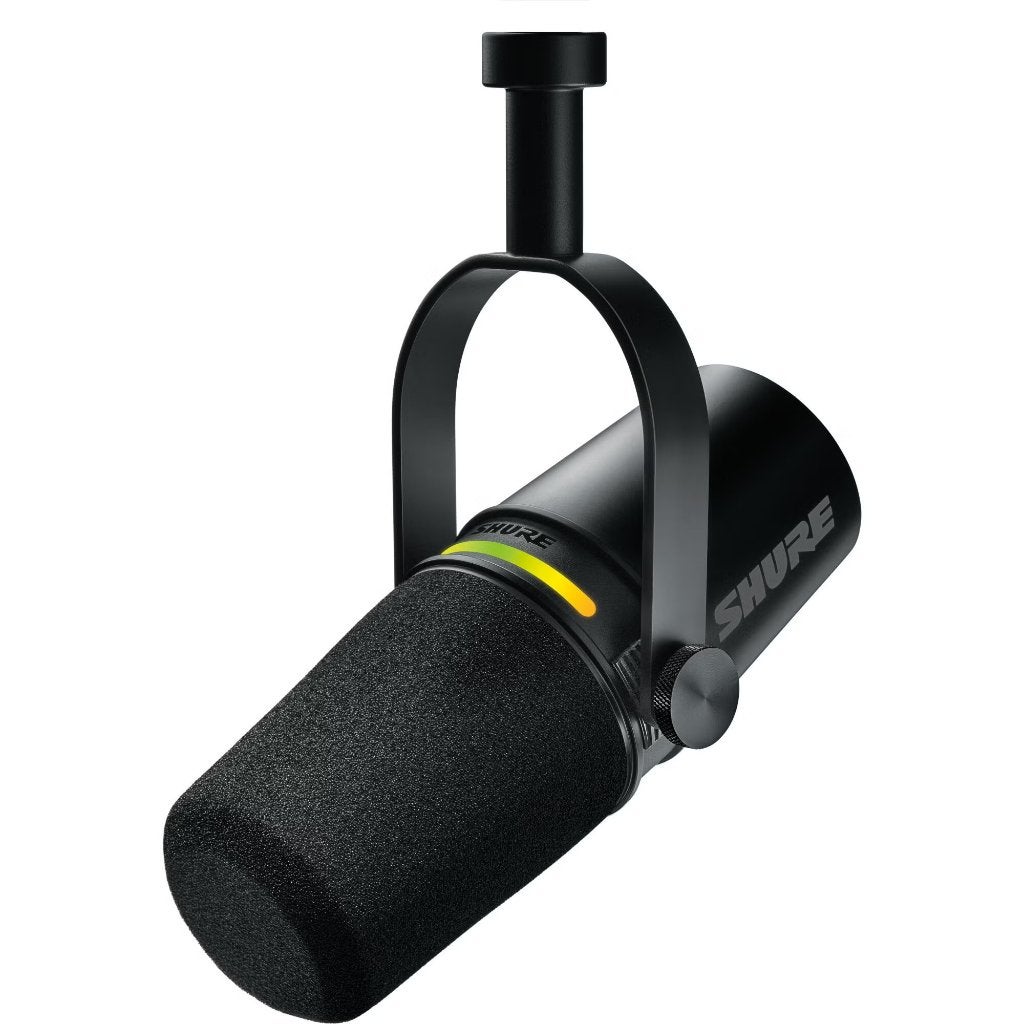 Shure Motiv MV7+ Black dynamische xlr/usb broadcast, Ophalen of Verzenden, Nieuw, Zangmicrofoon, Draadloos