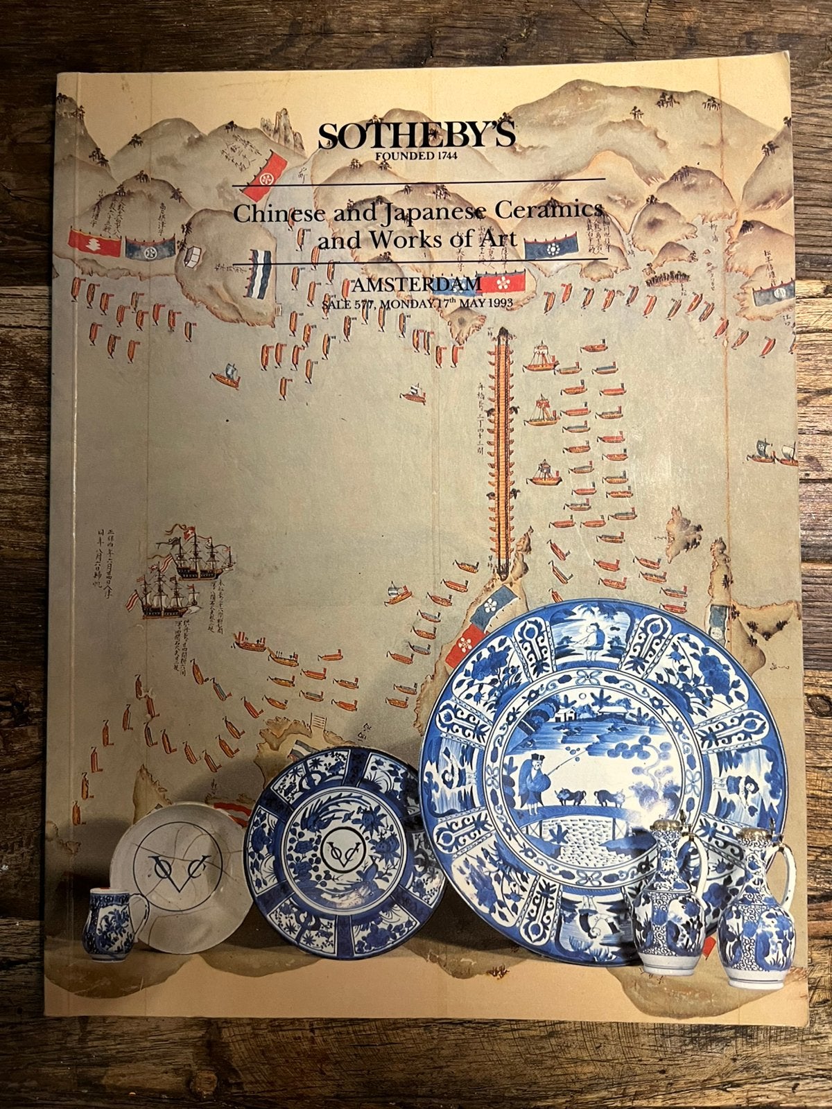 Sotheby's Catalogus Chinese and Japanese Ceramics 1993, Boeken, Ophalen of Verzenden, Gelezen, Catalogus
