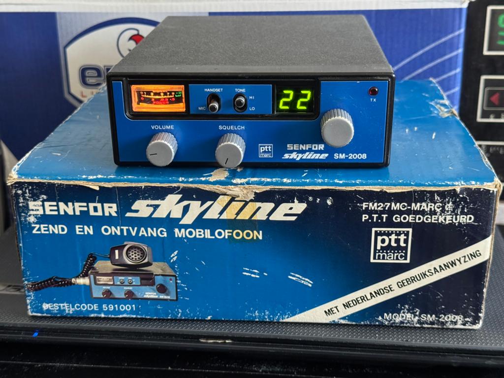 27 mc skyline 2008 22 ch pr incl vzk, Telecommunicatie, Zenders en Ontvangers, Ophalen of Verzenden, Gebruikt, Zender en Ontvanger
