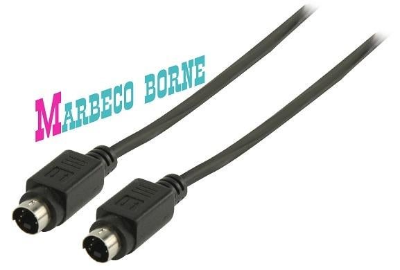 SVHS kabel SVHS mannelijk - SVHS mannelijk 5 meter, Nedis, Nieuw, 5 tot 10 meter, Info@marbeco.nl