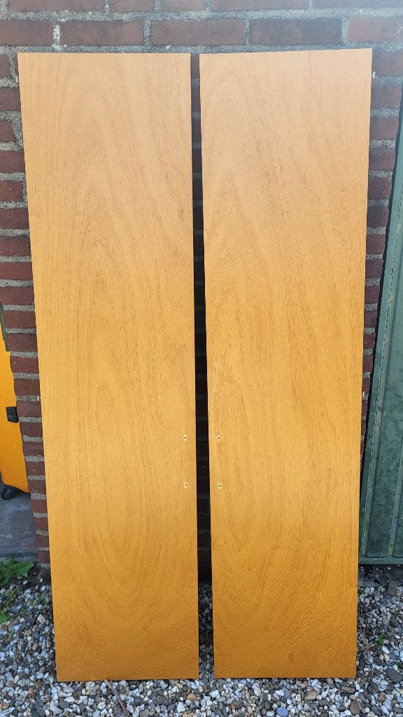 Lundia kastdeuren oud scharnier set b100xh160 cm + b80xh160, Ophalen, Gebruikt, Lundia, 50 tot 100 cm
