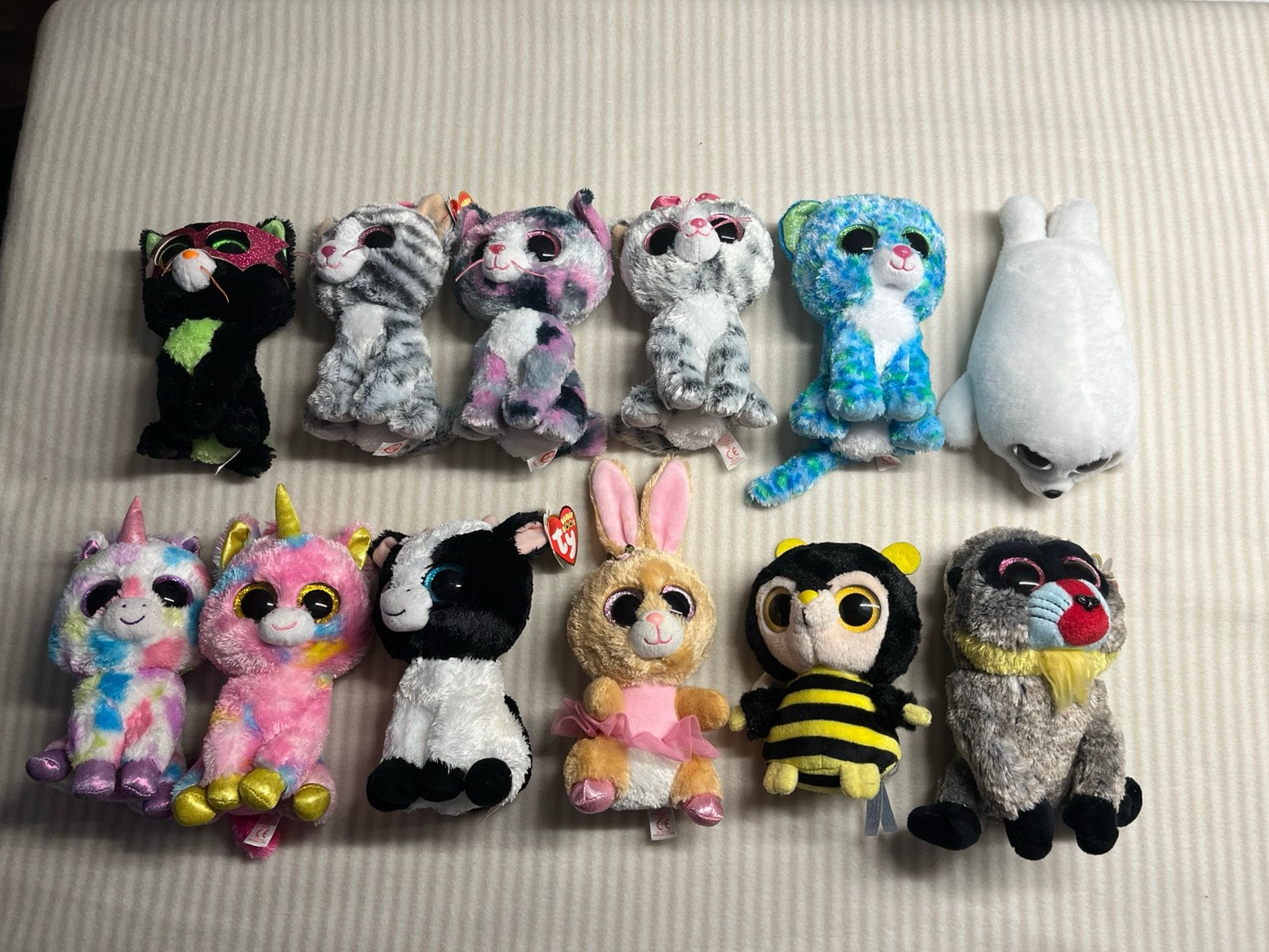 Ty knuffels 2,50€ per stk, Overige typen, Ophalen of Verzenden, Zo goed als nieuw, Meerkleurig