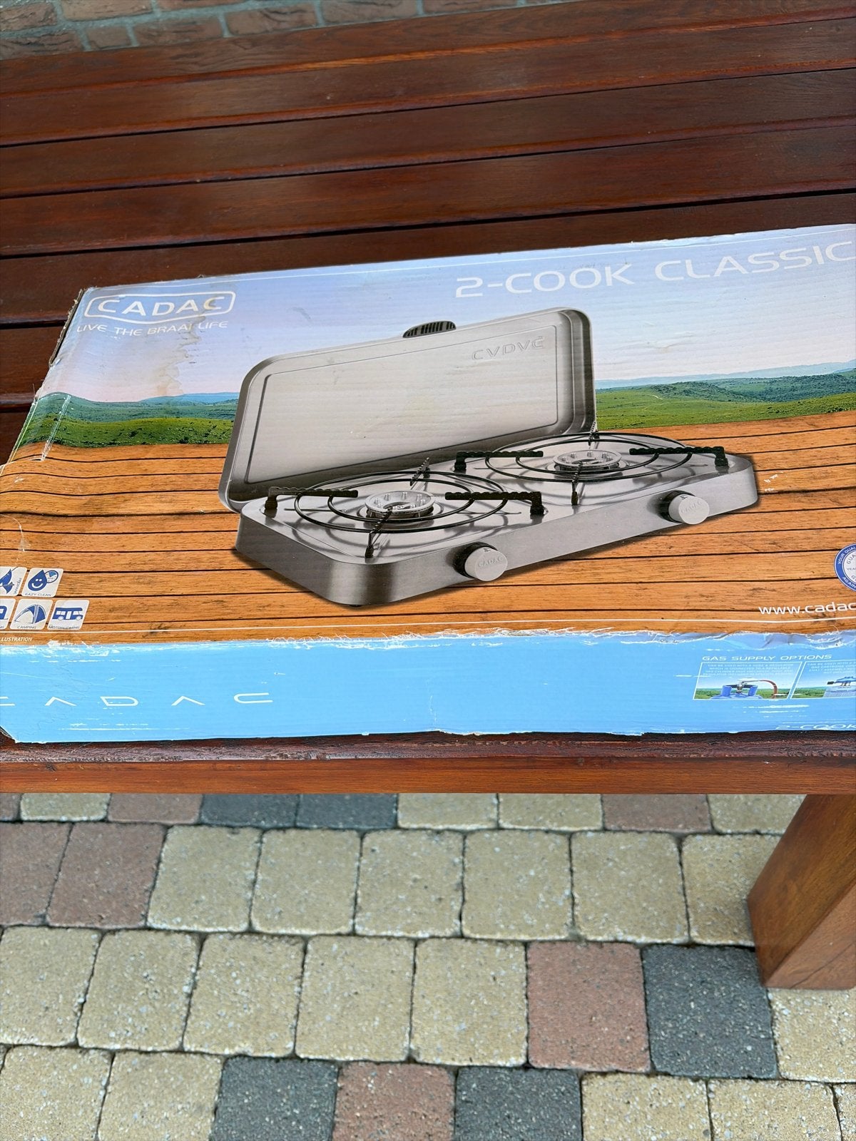 Cadac 2-Cook Classic gasfornuis - Ideaal voor camping, Ophalen of Verzenden, Gebruikt