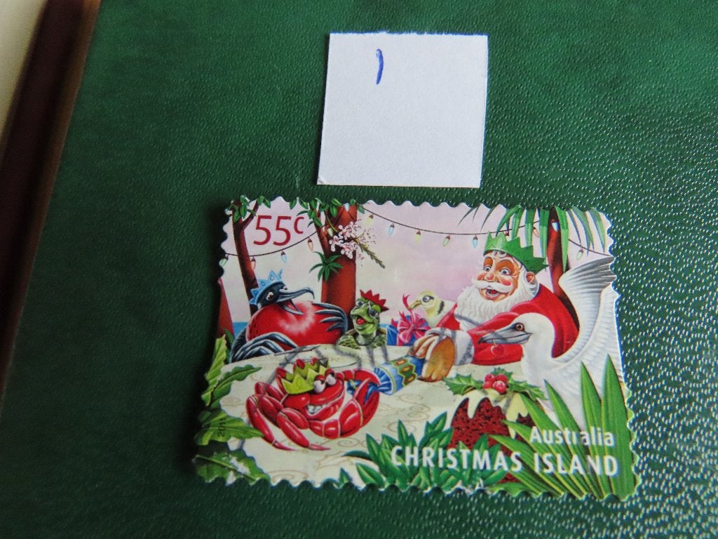 australie christmas island 1, Ophalen of Verzenden, Gestempeld