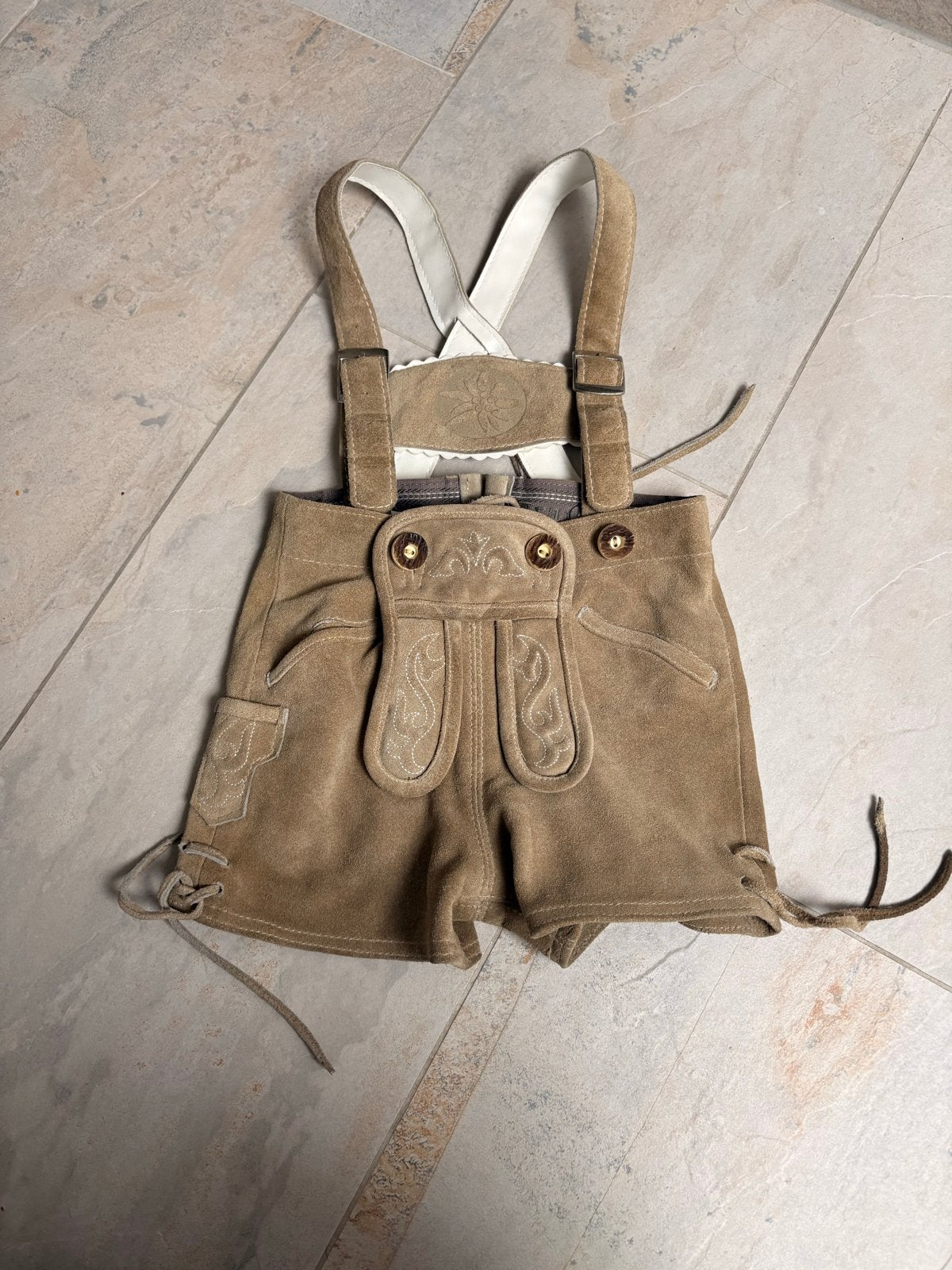 Lederhosen voor kids - Maat 92 - Zo goed als nieuw, Kinderen en Baby's, Ophalen of Verzenden, Zo goed als nieuw, Jongen of Meisje