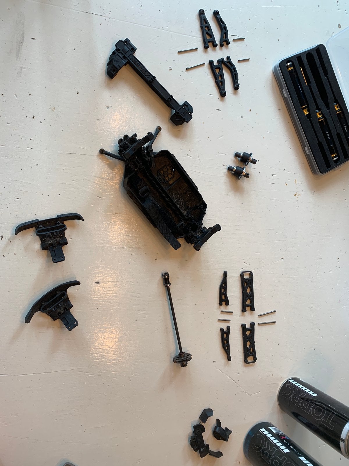 Arrma grom Granite en Typhon Onderdelen, Ophalen of Verzenden, Gebruikt, Overige schalen, Onderdeel