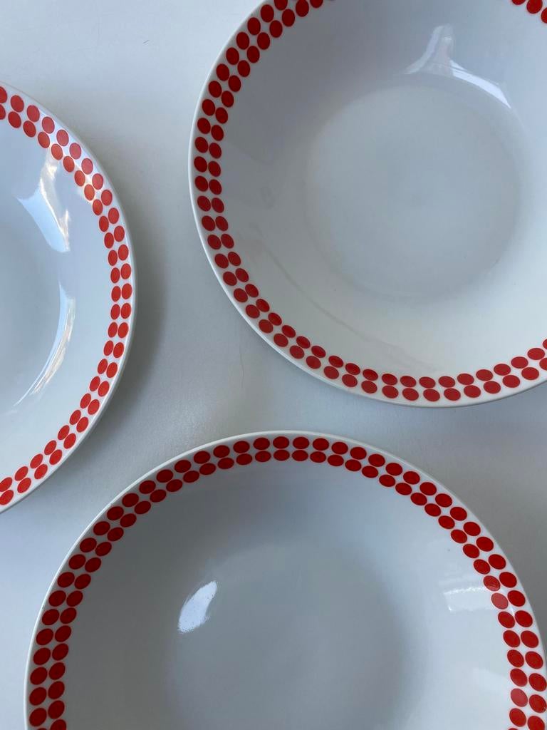 3Xborden  Thun Czech , vintage, Ophalen of Verzenden, Glas, Overige stijlen, Overige typen
