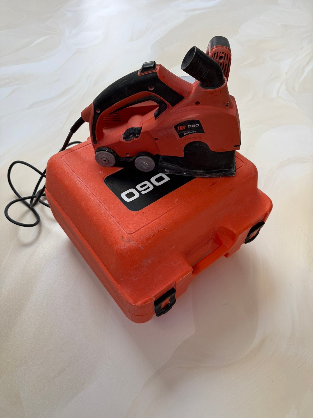 Spit D60 sleuvenfrees, Doe-het-zelf en Verbouw, Ophalen of Verzenden, Zo goed als nieuw, Elektrisch, Sleuvenfrees