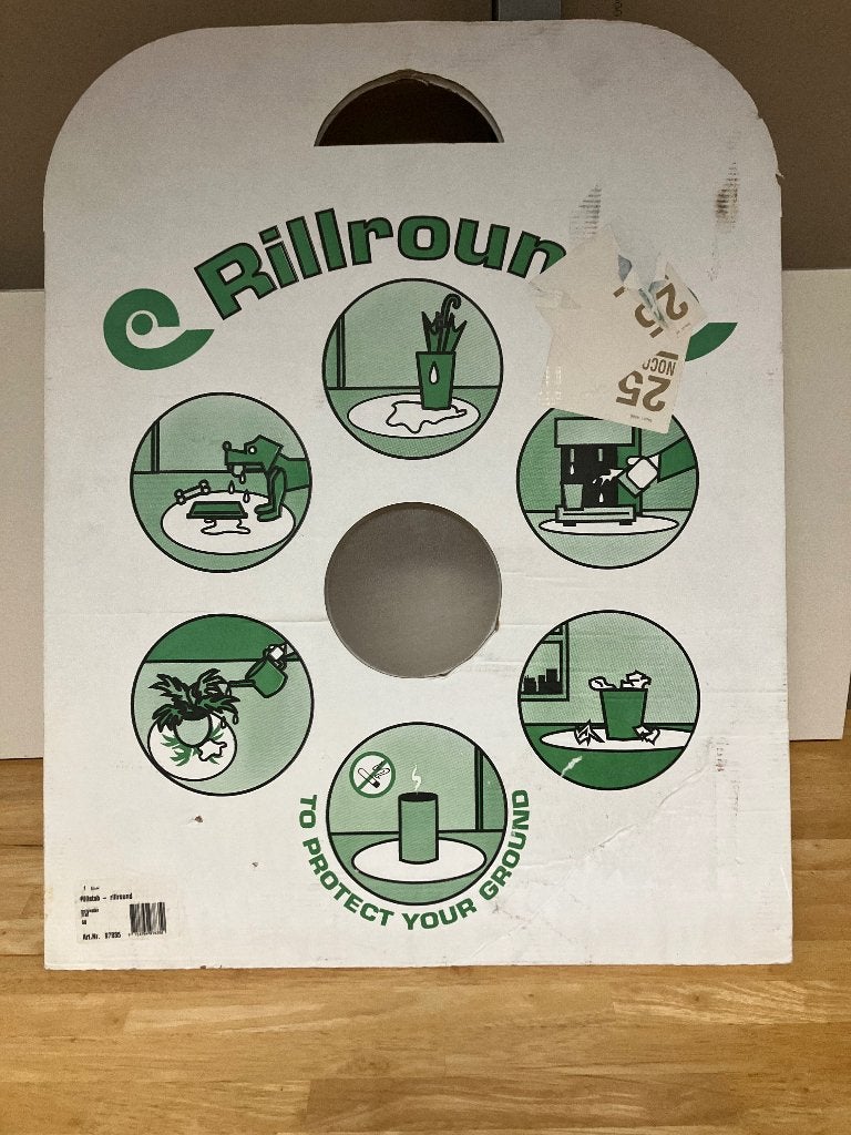 Rillstab Rillround beschermmat rond Ø50cm transparant, Ophalen, Gebruikt