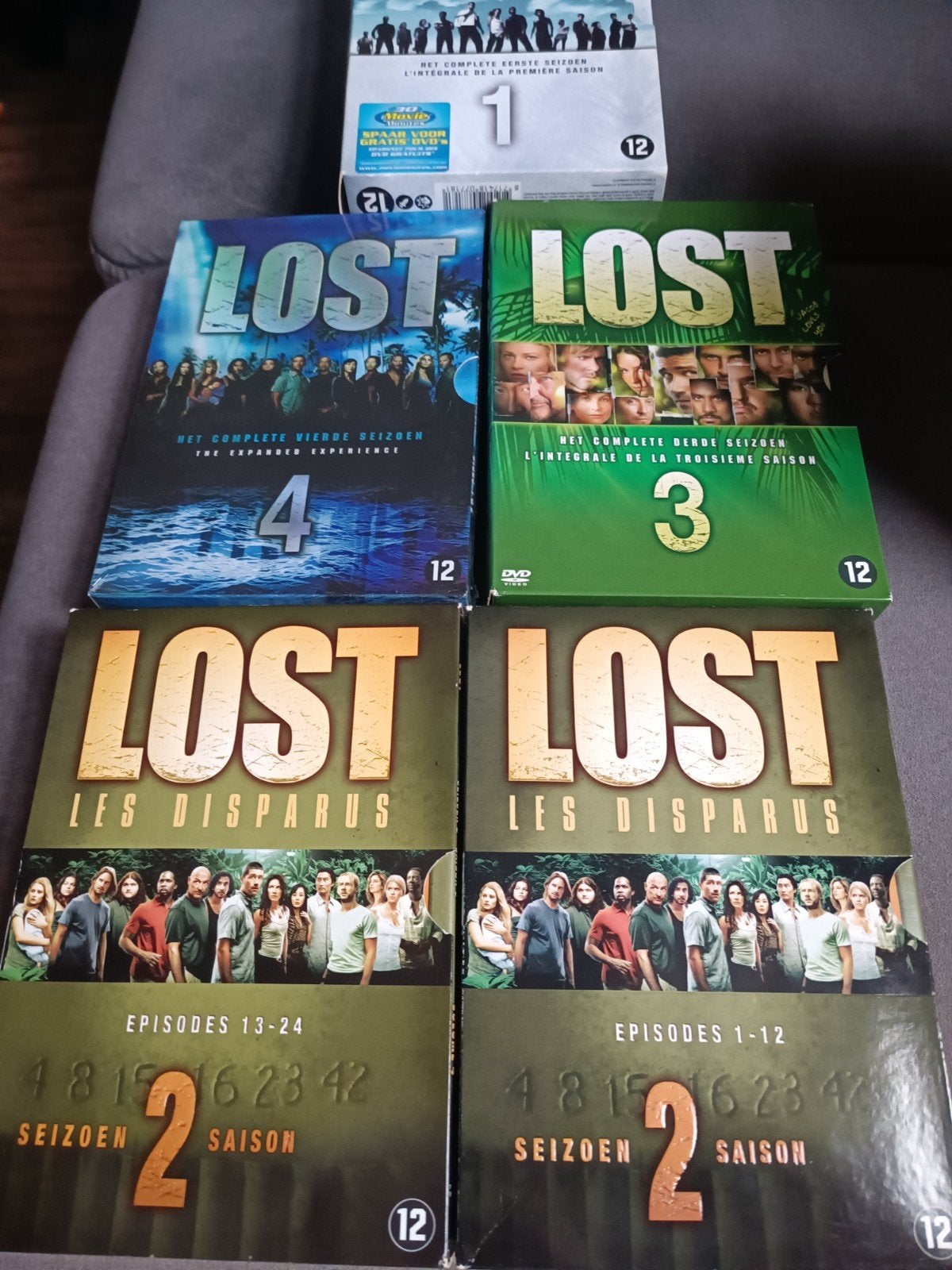 Lost seizoen 1 t/m 4 - dvd, Vanaf 12 jaar, Ophalen of Verzenden, Zo goed als nieuw, Actie en Avontuur