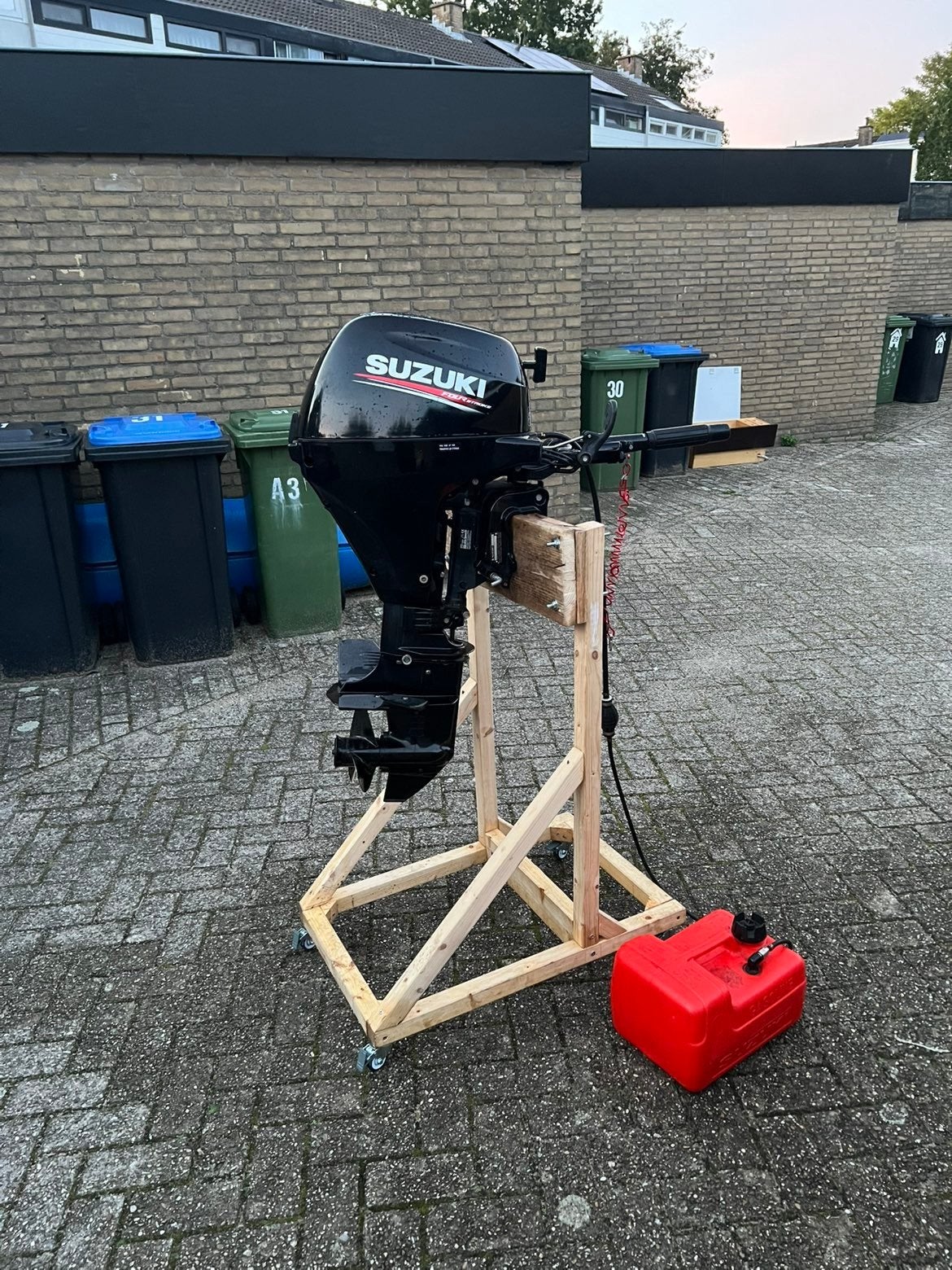 Suzuki 8pk 4 takt - 2021 - Nieuwstaat, Ophalen, Zo goed als nieuw, Motor en Techniek, Zeilboot of Motorboot
