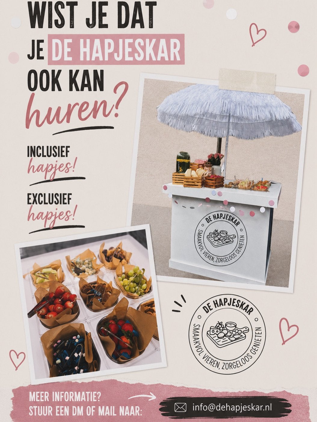 TE HUUR: HAPJESKAR, Ophalen