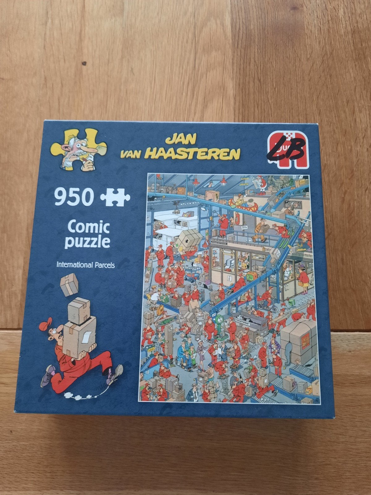Jan van Haasteren puzzel 950 stukjes - International Parcels, Hobby en Vrije tijd, Denksport en Puzzels, Ophalen of Verzenden
