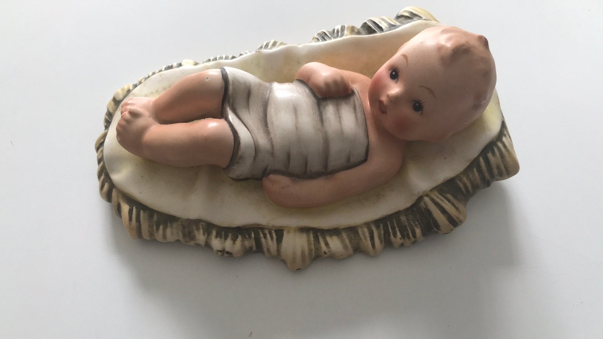 Vintage jaren 50/60 Hummel/Goebel kindje jezus in kribbe, Ophalen of Verzenden, Zo goed als nieuw