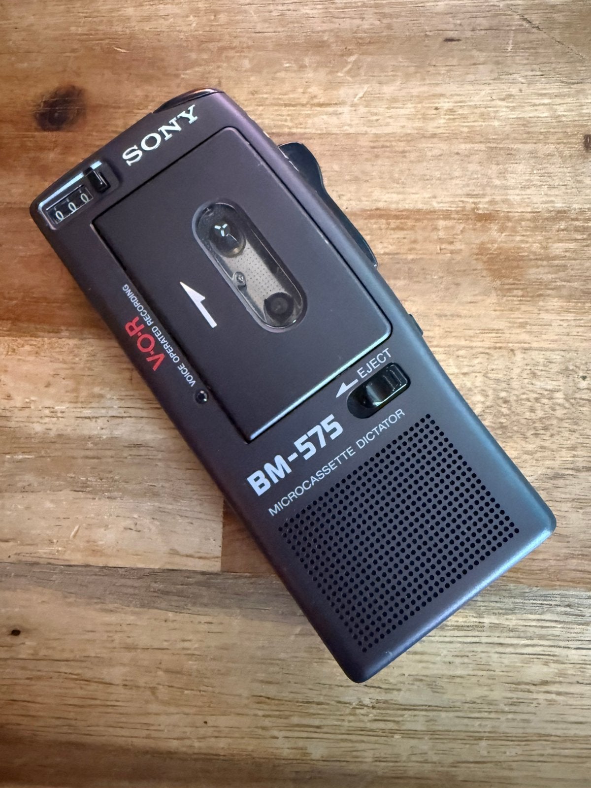 Sony BM-575 Microcassette Recorder / Voicerecorder, Ophalen of Verzenden, Overige typen