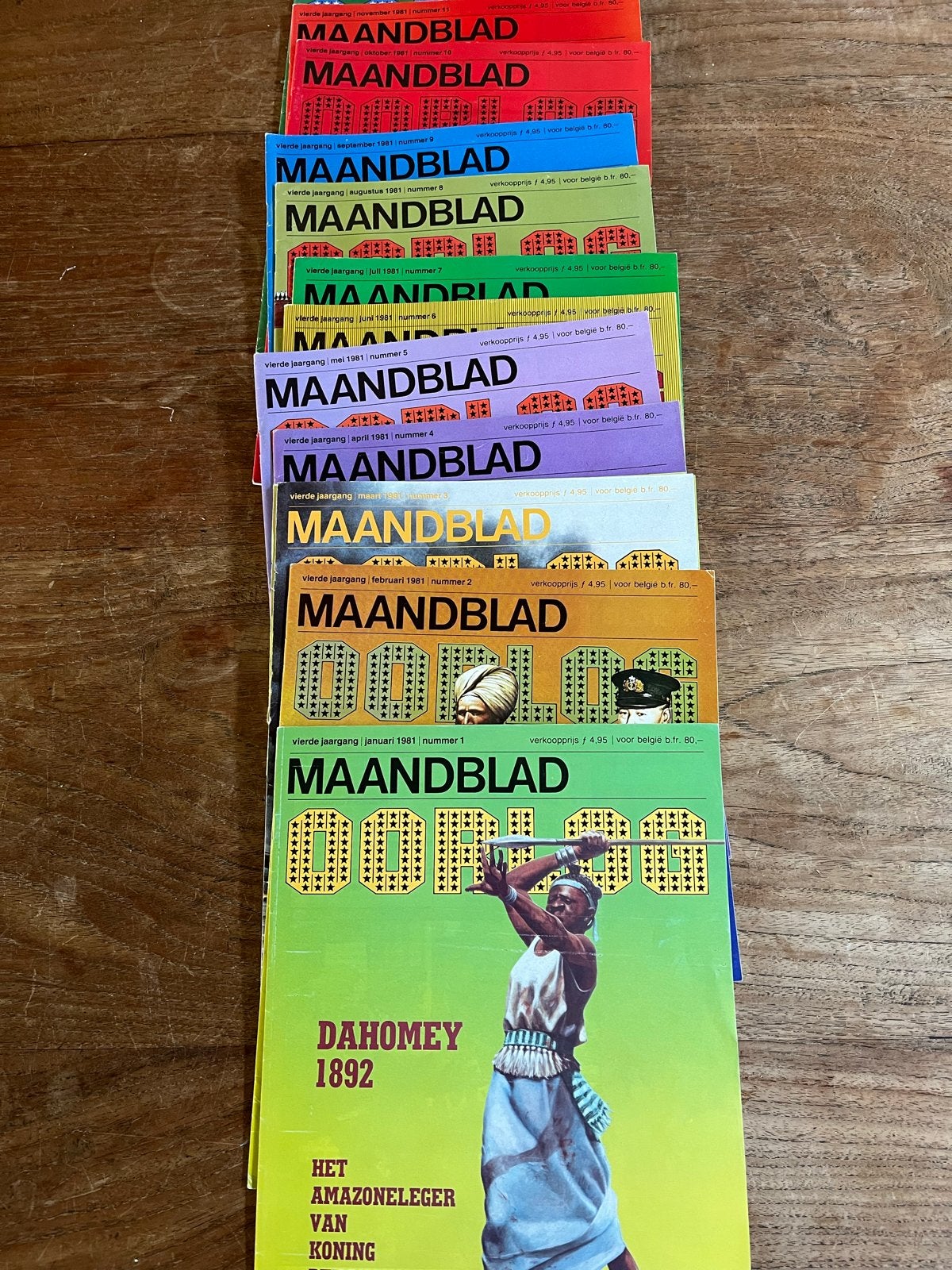 Maandblad Oorlog: Complete Jaargangen 1979, 1980, 1981, Boeken, Ophalen of Verzenden, Gelezen, Overige typen