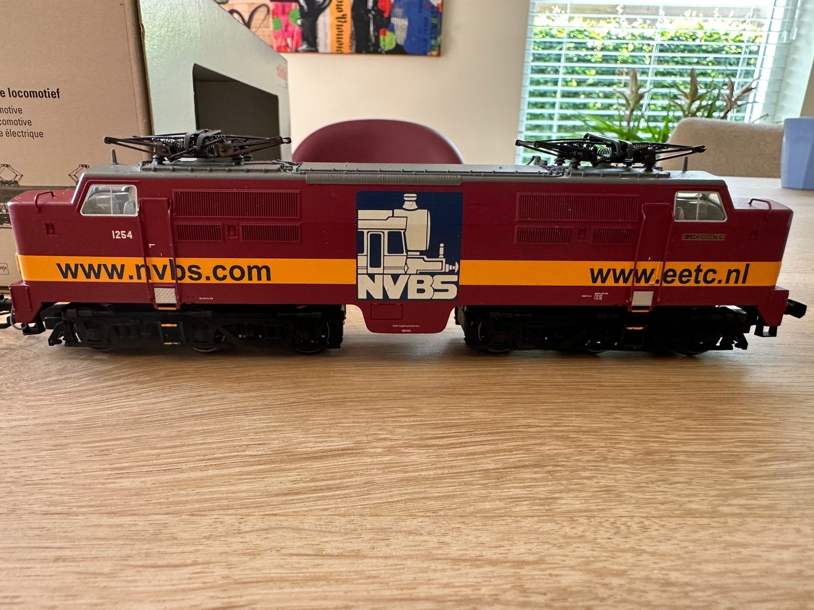 Marklin 37125 NS 1254 EECT MFX sound, Hobby en Vrije tijd, Modeltreinen | H0, Wisselstroom, Locomotief, -, -