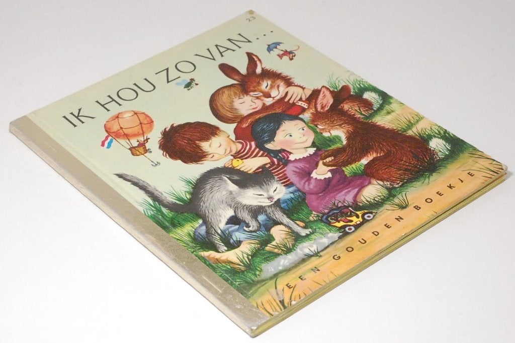 Ik hou zo van... - M. Brown (jaren 60) Gouden boekje, Gelezen, Voorleesboek, Verzenden, Jongen of Meisje