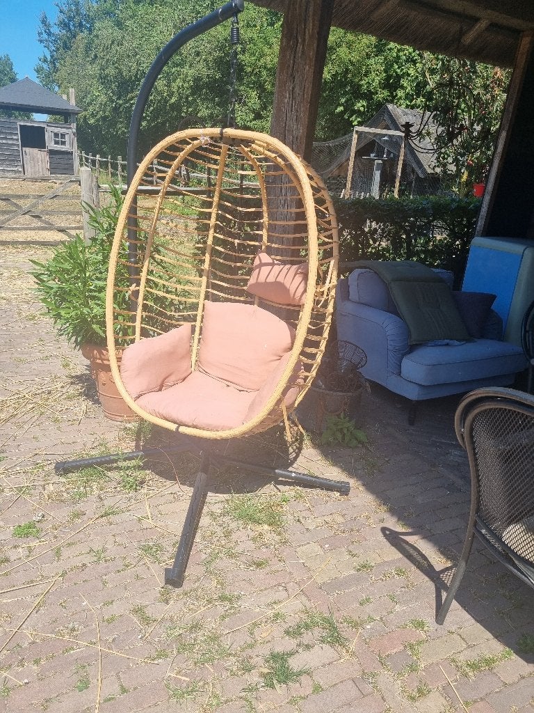 Hangstoel, Ophalen, Zo goed als nieuw, Metaal