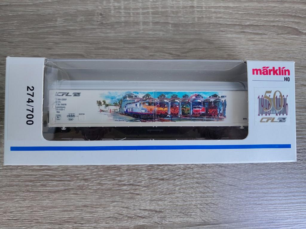 Märklin 4735 special: 50 jaar CFL Luxemburg, Wisselstroom, Ophalen of Verzenden, Märklin, Nieuw