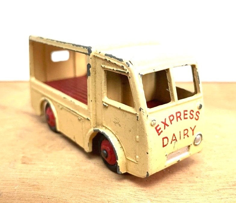 Vintage Dinky Toys 30V N.C.B. Electric Van Express Dairy, Ophalen of Verzenden
