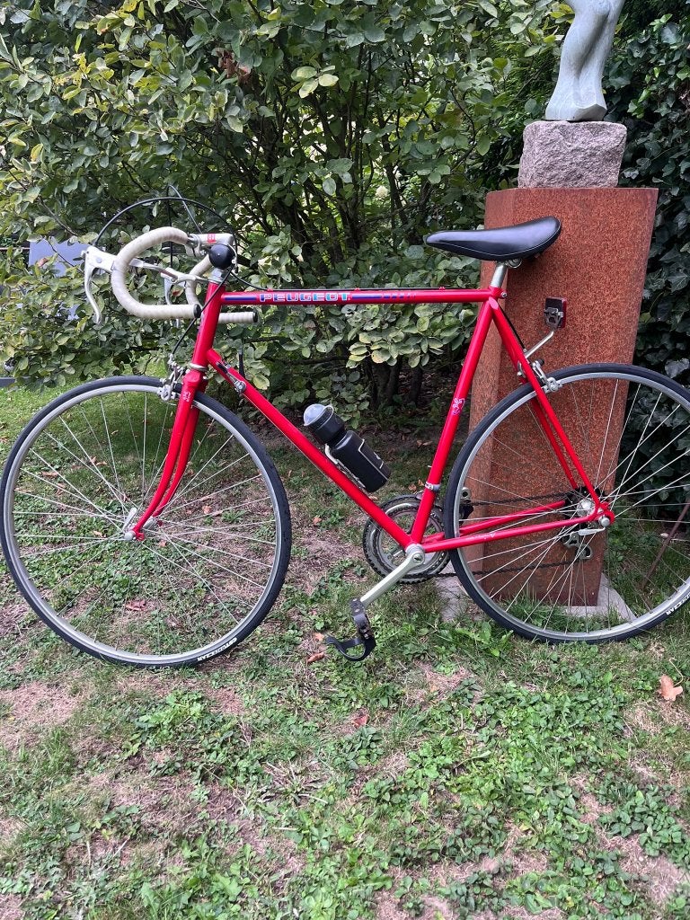 Retro Peugeot Carbolite 103 racefiets, 28 inch, Zo goed als nieuw, 53 tot 57 cm, Ophalen