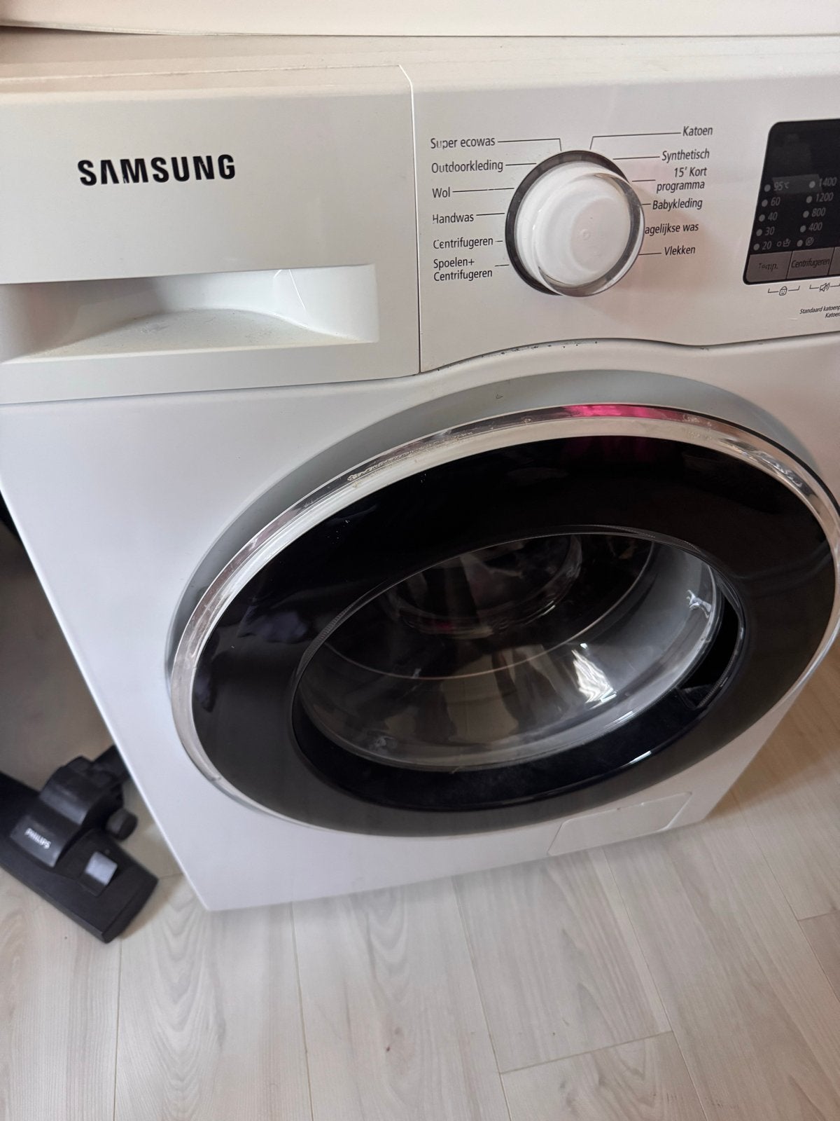 Samsung Wasmachine eco bubble defect, Ophalen of Verzenden, Voorlader, Niet werkend, 85 tot 90 cm