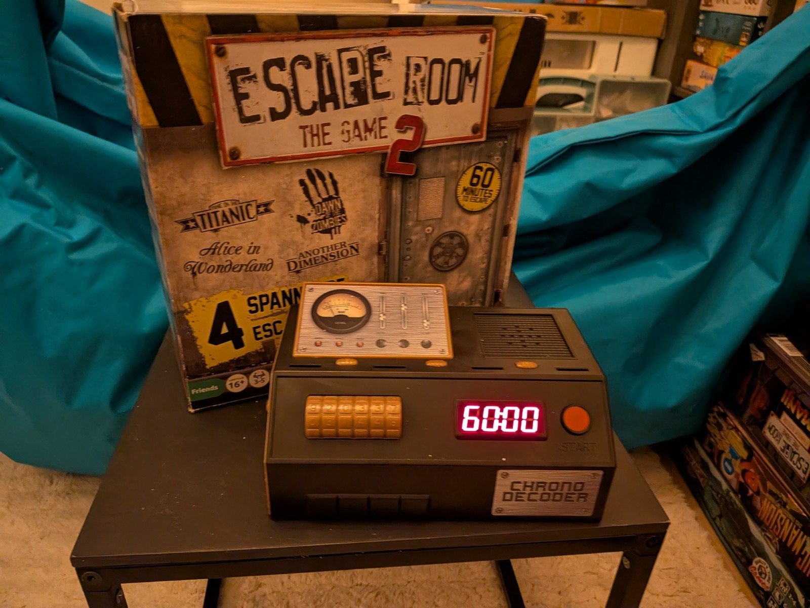 Escape Room The Game 2 - Spannende Avonturen, Drie of vier spelers, Ophalen of Verzenden, Gebruikt, Identity Games