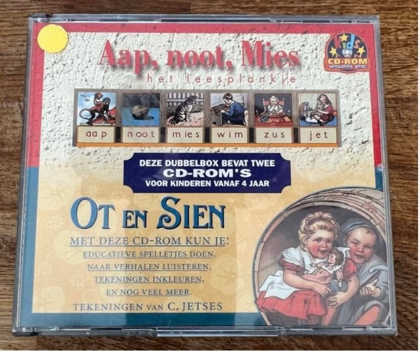CD Ot en Sien Aap, Noot, Mies (2-CD-rom), Cd's en Dvd's, Ophalen of Verzenden, Zo goed als nieuw, Educatief