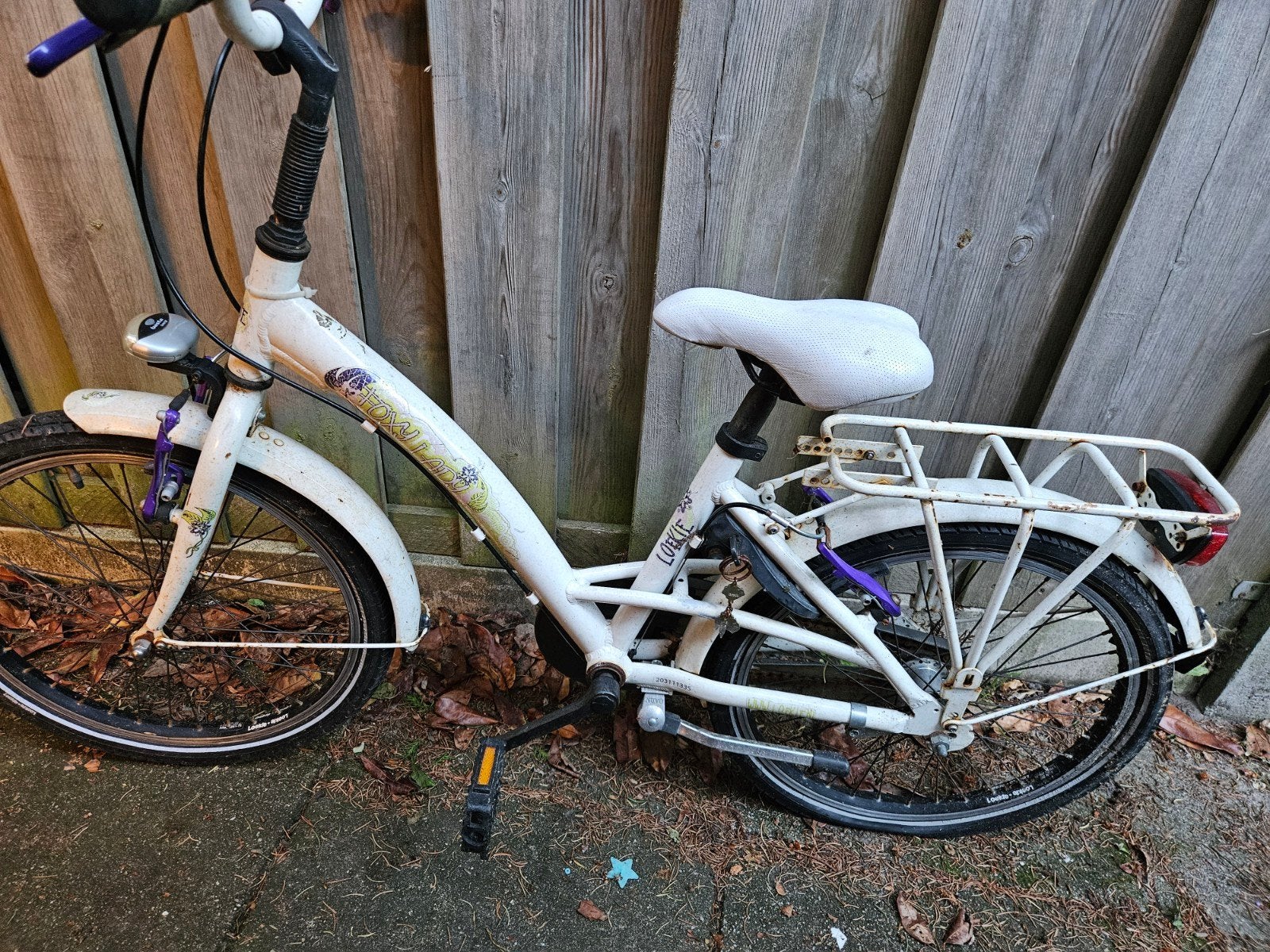 Kinderfiets Foxy Lady - Gebruikt, Ophalen, Gebruikt, Terugtraprem, 16 tot 20 inch
