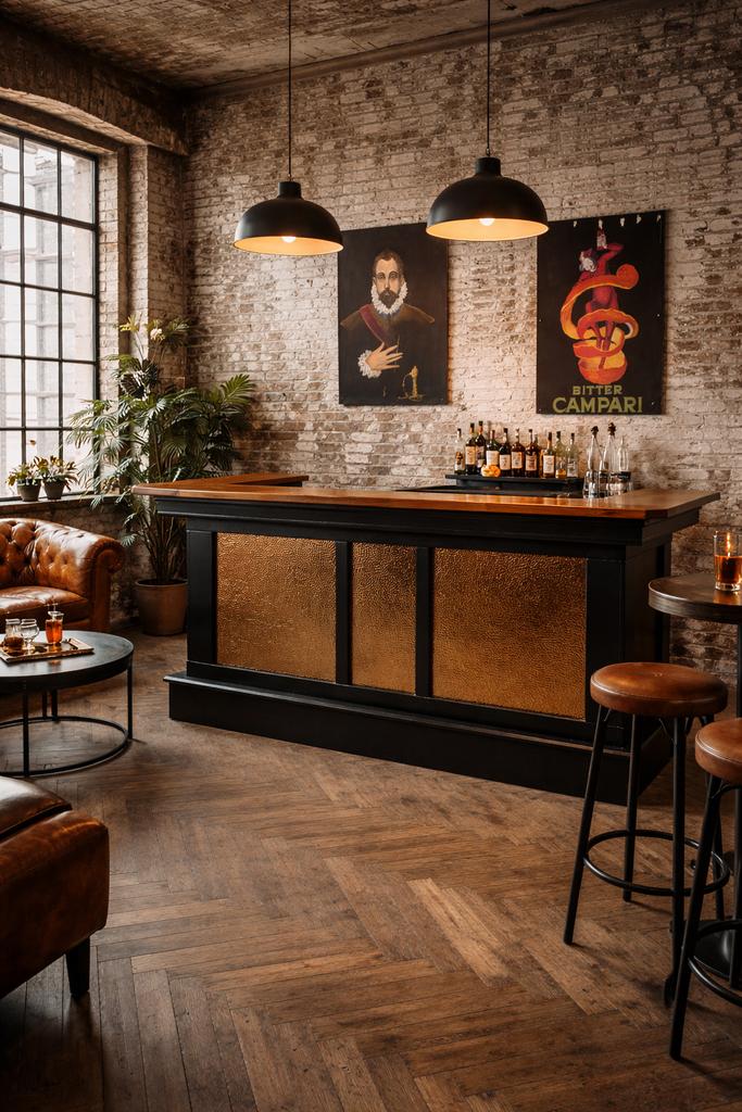 Bar toog mancave bar cafe interieur huisbar kroeg pub, Huis en Inrichting, Barren, Ophalen, Manuel, Manuel, Info@