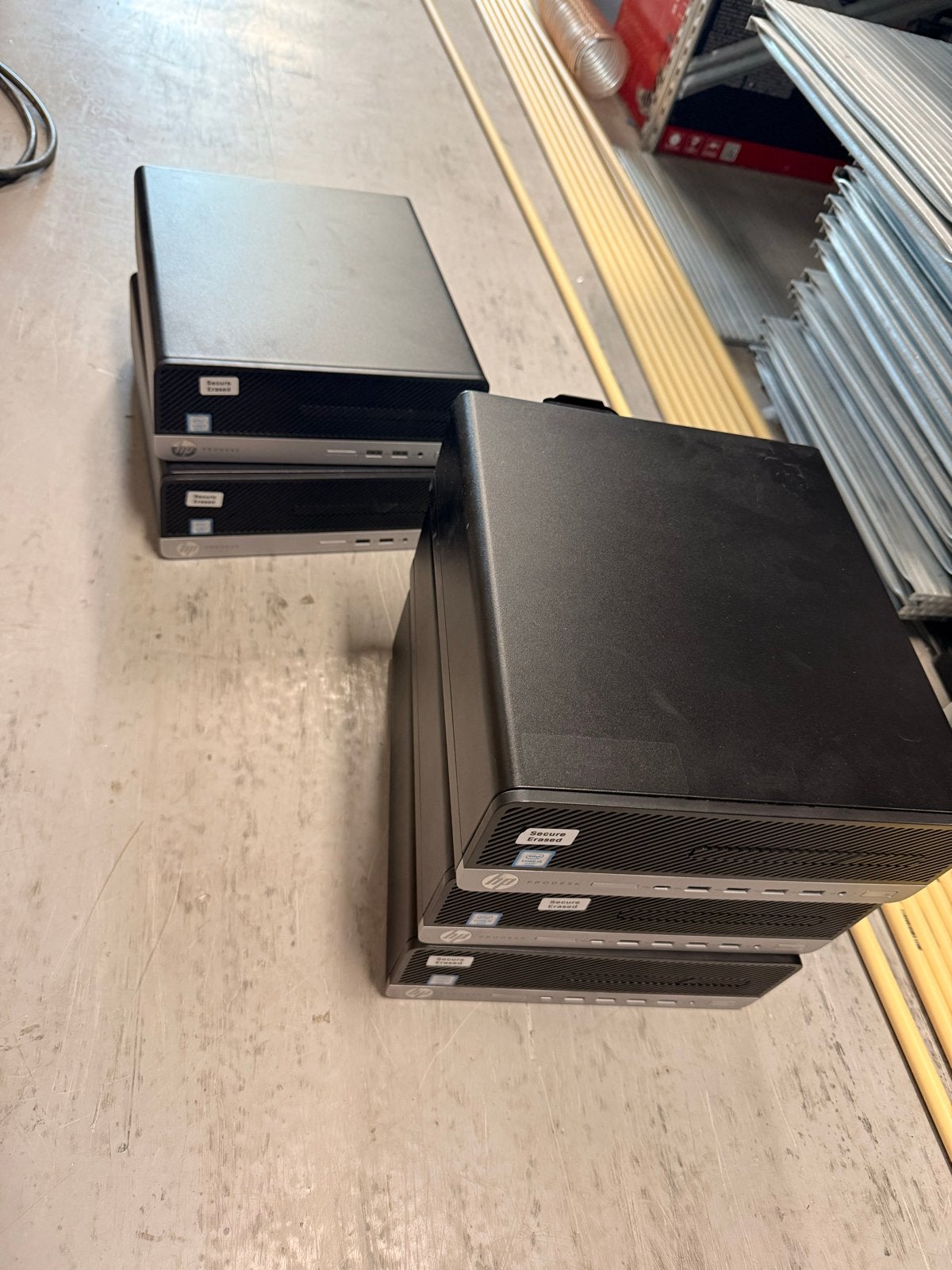 HP Prodesk 600 G3 en 400 G4 i5 Desktops, Ophalen of Verzenden, Gebruikt