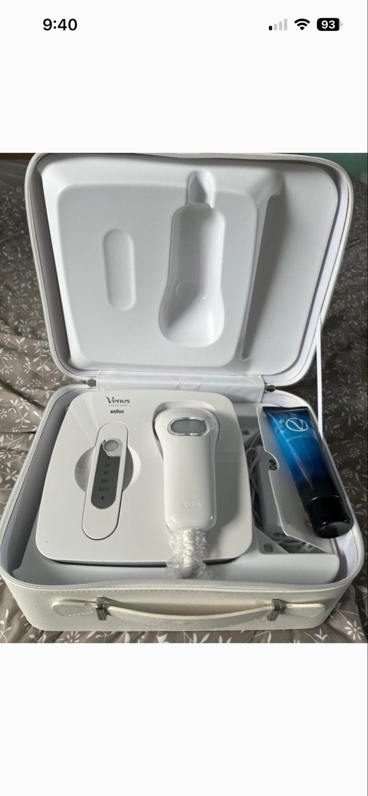 Braun Venus Naked Skin IPL Haarverwijderaar, Ophalen, Zo goed als nieuw, Scheren en Epileren